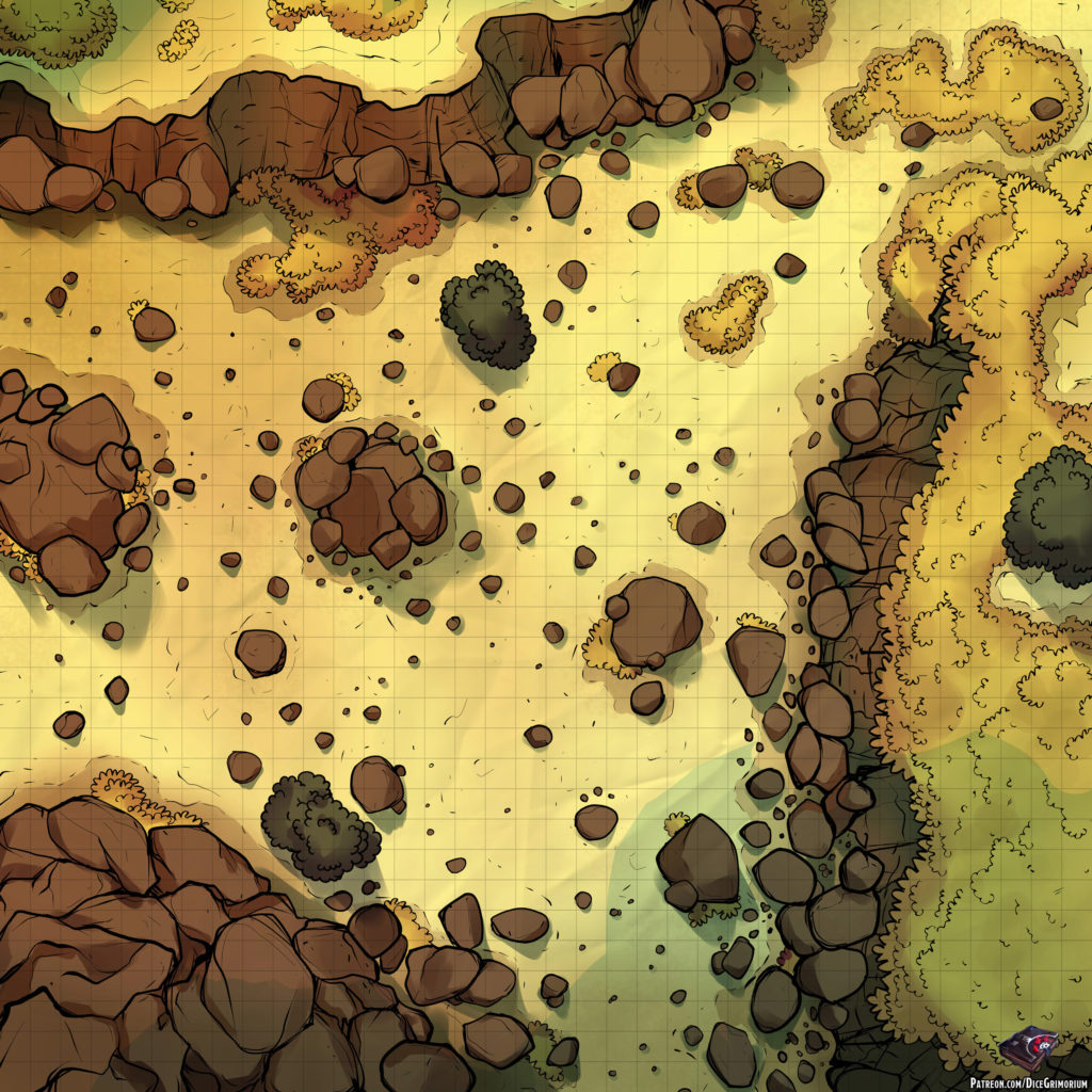 Rocky Road D D Map For Roll20 And Tabletop Dice Grimorium   RockyRoad Public 1024x1024 