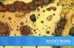 Rocky Road - D&D Map for Roll20 And Tabletop - Dice Grimorium