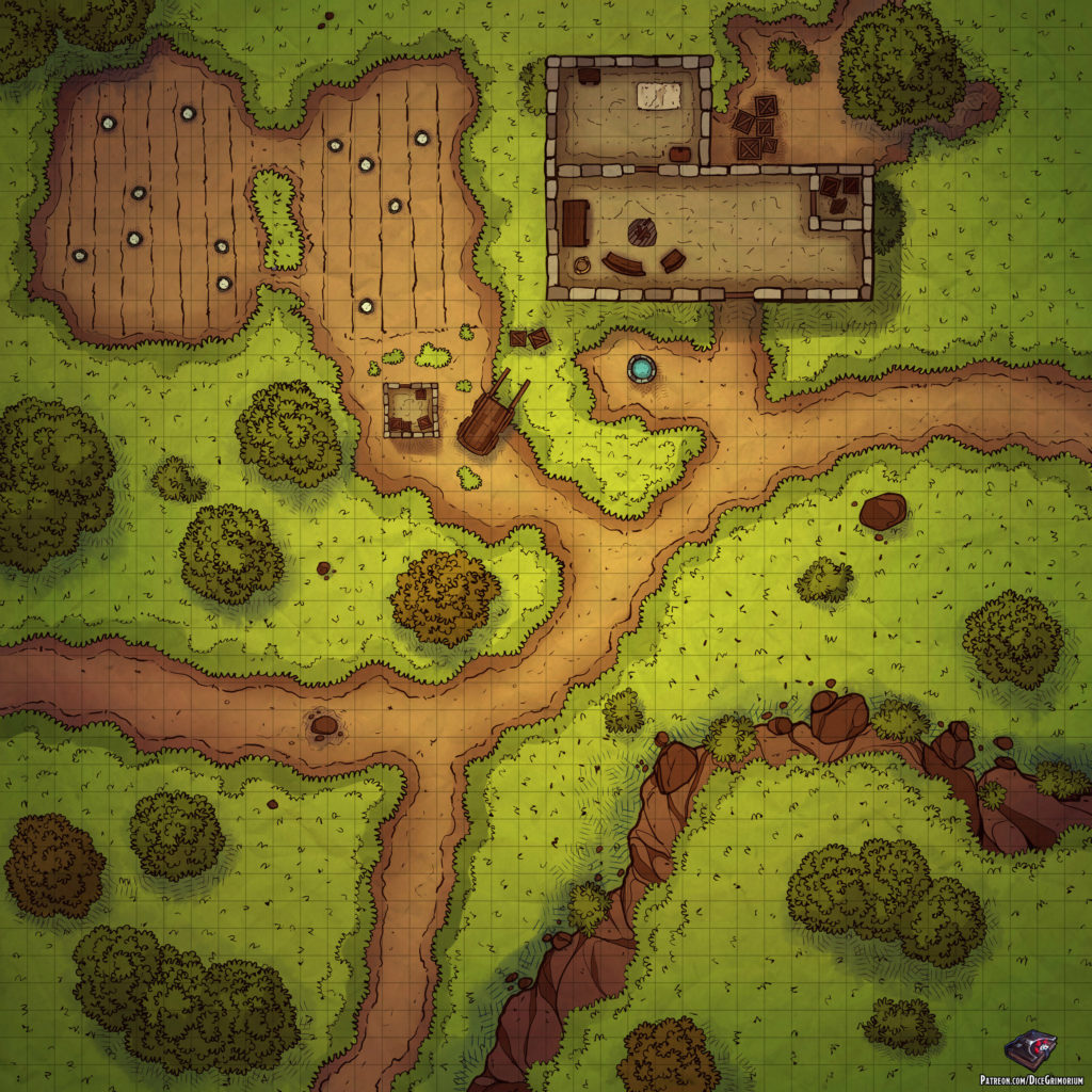 Small Farm Dndmaps Dnd World Map D D Maps Dungeon Map - vrogue.co