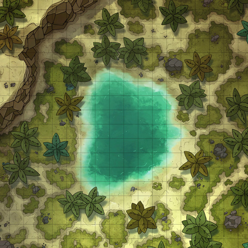 Jungle Lake Battle Map Thumb