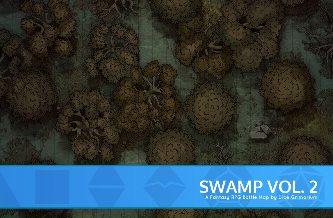 Swamp Vol. 2 Battle Map Banner