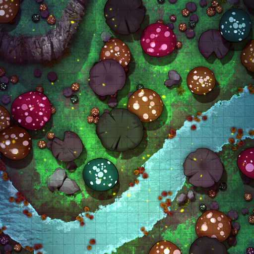 Giant Mushroom Forest Battle Map Thumb