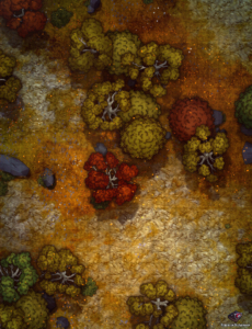 Mountain Forest - D&D Map for Roll20 And Tabletop - Dice Grimorium