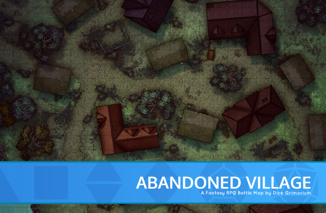Abandoned Village Battle Map 23x30 Rbattlemaps - Vrogue