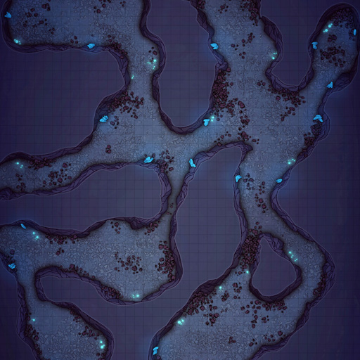 Cave Tunnels Vol. 3 Battle Map Thumb