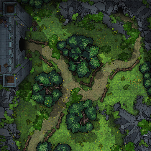 Forest Gates Vol. 2 D&D Battle Map Thumb