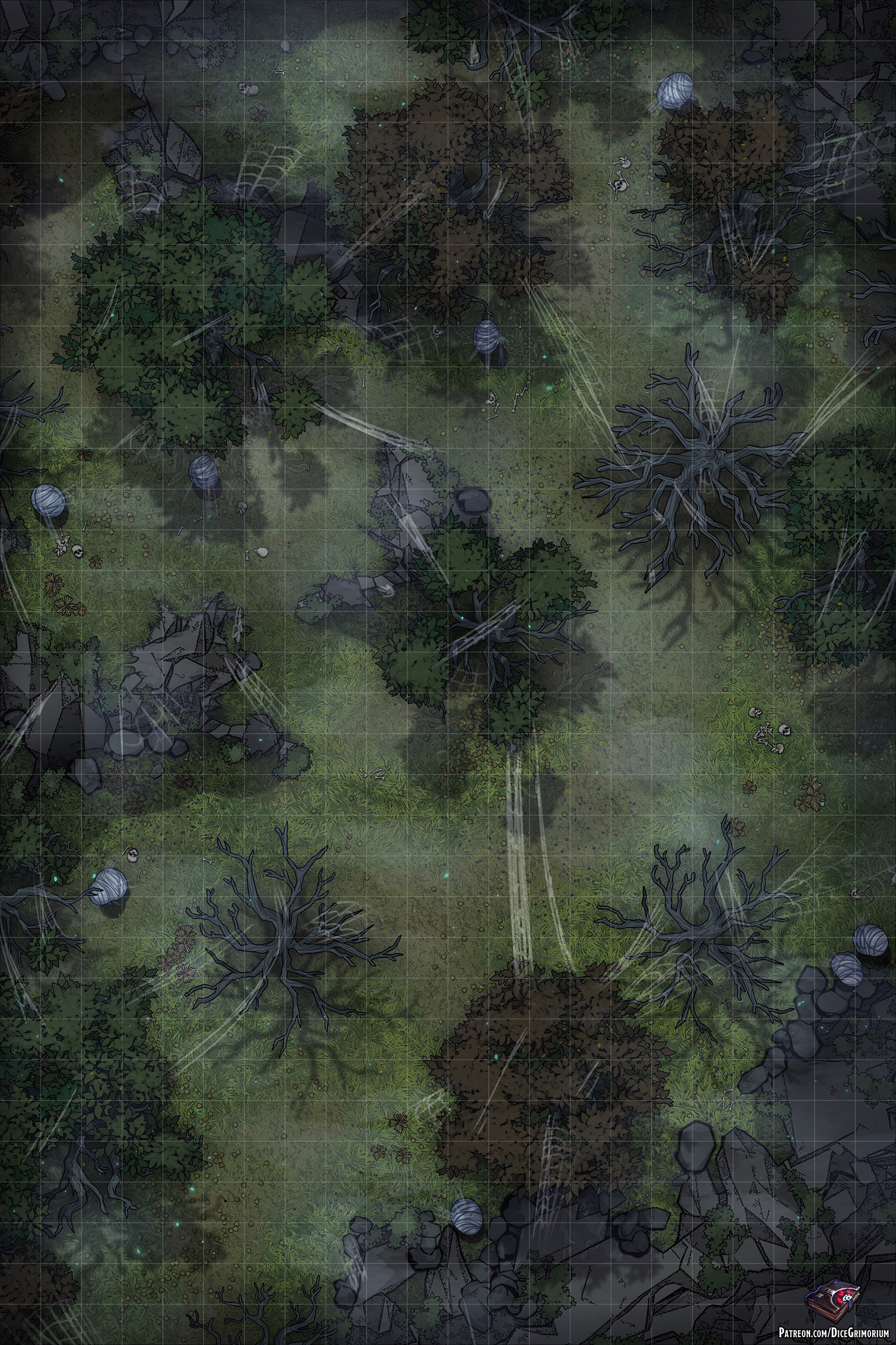 dnd blight infested forest