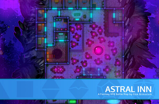 Astral Inn D&D Battle Map Banner