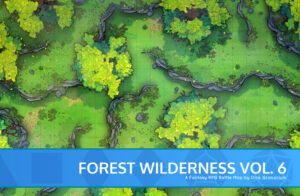 Forest Wilderness Vol. 6 - D&D Map for Roll20 And Tabletop - Dice Grimorium