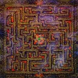 Corn Maze D&D Battle Map Thumb