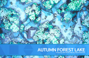 Snowy Forest Vol.6 - D&D Map for Roll20 And Tabletop - Dice Grimorium