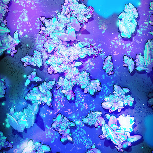 Crystal Passage D&D Battle Map Thumb